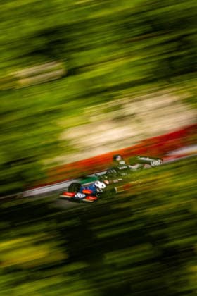 IPA89290486 - Masters Racing Legends class car, during the Historic Italian Grand Prix, Mugello (FI), October 2–4, 2026.  Copyright: xFedericoxBasile IPAxSportx xx IPA89290486