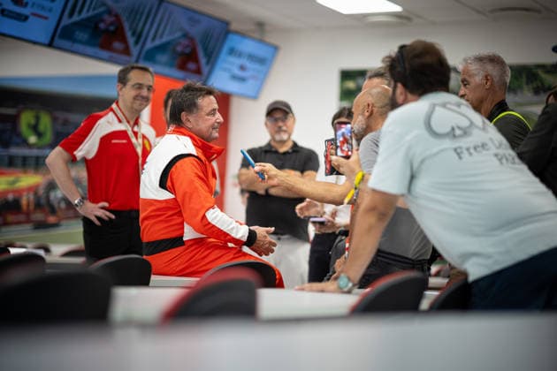 IPA89290742 - RENE ARNOUX Ferrari 412 T2 – 1995 Historic Italian Grand Prix, Mugello (FI), October 2–4, 2026.  Copyright: xFedericoxBasile IPAxSportx xx IPA89290742