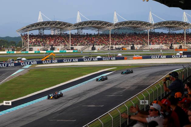 F1 - BAHRAIN GRAND PRIX IN MALAYSIA 2026 03 VERSTAPPEN Max (nld), Red Bull Racing Ford RB22, action during the 2026 Formula 1 Bahrain Grand Prix in Malaysia, 16th round of the 2026 Formula One World Championship, WM, Weltmeisterschaft from October 2 to 4, 2026 on the Sepang International Circuit, in Sepang, Malaysia - SepangMalaysia  Copyright: xANTONINxVINCENTx