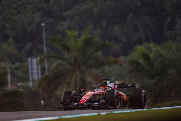 F1 - BAHRAIN GRAND PRIX IN MALAYSIA 2026 16 LECLERC Charles (mco), Scuderia Ferrari SF-26, action during the 2026 Formula 1 Bahrain Grand Prix in Malaysia, 16th round of the 2026 Formula One World Championship, WM, Weltmeisterschaft from October 2 to 4, 2026 on the Sepang International Circuit, in Sepang, Malaysia - SepangMalaysia  Copyright: xANTONINxVINCENTx