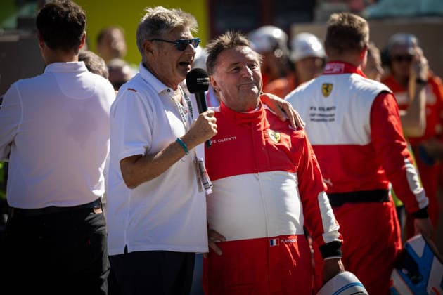 IPA89291429 - RENE ARNOUX Ferrari 412 T2 – 1995 Historic Italian Grand Prix, Mugello (FI), October 2–4, 2026.  Copyright: xFedericoxBasile IPAxSportx xx IPA89291429