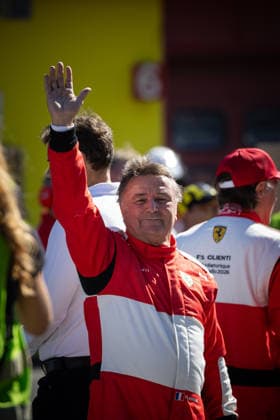 IPA89291430 - RENE ARNOUX Ferrari 412 T2 – 1995 Historic Italian Grand Prix, Mugello (FI), October 2–4, 2026.  Copyright: xFedericoxBasile IPAxSportx xx IPA89291430