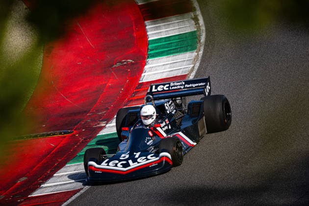MOTORSPORTS - Classic Cars - ITALIAN HISTORIC GRAND PRIX Photo by IPA ABACAPRESS.COM89290458 - Masters Racing Legends class car, during the Historic Italian Grand Prix, Mugello (FI), October 2–4, 2026. Barberino del Mugello Italy Copyright: xIPAxSport ABACAx