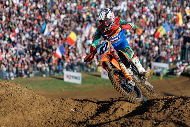 October 4, 2026, Erno E, Pays De La Loire, France: Trey Cox of South Africa during the MXGP of the Motocross of Nations on October 4, 2026, Erno e, France. Erno E France - ZUMAc313 20261004_zsp_c313_003 Copyright: xFaresxChafaix