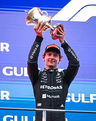 F1 - BAHRAIN GRAND PRIX IN MALAYSIA 2026 Podium, KIMI ANTONELLI Andrea (ita), Mercedes AMG F1 Team W16, portrait during the 2026 Formula 1 Bahrain Grand Prix in Malaysia, 16th round of the 2026 Formula One World Championship, WM, Weltmeisterschaft from October 2 to 4, 2026 on the Sepang International Circuit, in Sepang, Malaysia - SepangMalaysia  Copyright: xDPPIx
