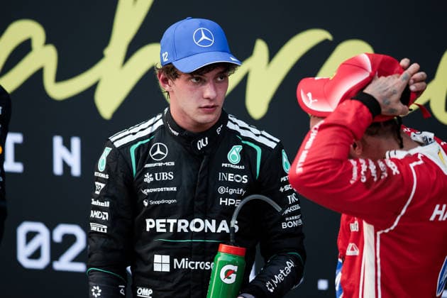 F1 - BAHRAIN GRAND PRIX IN MALAYSIA 2026 KIMI ANTONELLI Andrea (ita), Mercedes AMG F1 Team W17, portrait during the 2026 Formula 1 Bahrain Grand Prix in Malaysia, 16th round of the 2026 Formula One World Championship, WM, Weltmeisterschaft from October 2 to 4, 2026 on the Sepang International Circuit, in Sepang, Malaysia - SepangMalaysia  Copyright: xEricxAlonsox