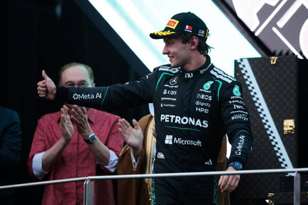 F1 - BAHRAIN GRAND PRIX IN MALAYSIA 2026 KIMI ANTONELLI Andrea (ita), Mercedes AMG F1 Team W17, portrait during the 2026 Formula 1 Bahrain Grand Prix in Malaysia, 16th round of the 2026 Formula One World Championship, WM, Weltmeisterschaft from October 2 to 4, 2026 on the Sepang International Circuit, in Sepang, Malaysia - SepangMalaysia  Copyright: xEricxAlonsox