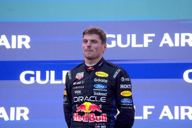 2026 Formula 1 Gulf Air Bahrain Grand Prix, October 4, 2026, Sepang International Circuit, Kuala Lumpur, 2026 Formula 1 Gulf Air Bahrain Grand Prix, Podium, Winner: Max Verstappen (NLD), Oracle Red Bull Racing, Kuala Lumpur, Sepang International Circuit, Malaysia Copyright: xNordphotox xBraticx