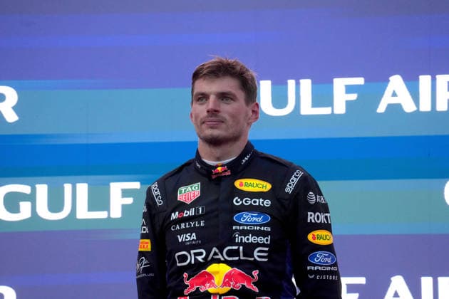 2026 Formula 1 Gulf Air Bahrain Grand Prix, October 4, 2026, Sepang International Circuit, Kuala Lumpur, 2026 Formula 1 Gulf Air Bahrain Grand Prix, Podium, Winner: Max Verstappen (NLD), Oracle Red Bull Racing, Kuala Lumpur, Sepang International Circuit, Malaysia Copyright: xNordphotox xBraticx