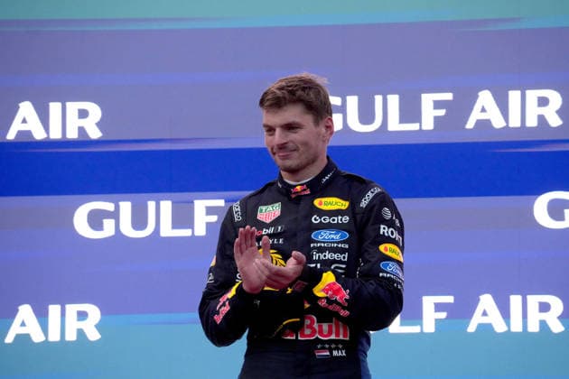 2026 Formula 1 Gulf Air Bahrain Grand Prix, October 4, 2026, Sepang International Circuit, Kuala Lumpur, 2026 Formula 1 Gulf Air Bahrain Grand Prix, Podium, Winner: Max Verstappen (NLD), Oracle Red Bull Racing, Kuala Lumpur, Sepang International Circuit, Malaysia Copyright: xNordphotox xBraticx