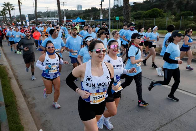 Vina del Mar, 4 de octubre 2026 Miles de corredores participan de los recorridos por el borde costero de la ciudad en las distancias 10k, 21k y 42k en la Maraton de Vina del Mar Sebastian Cisternas Photosport Maraton de Vina del Mar 2026