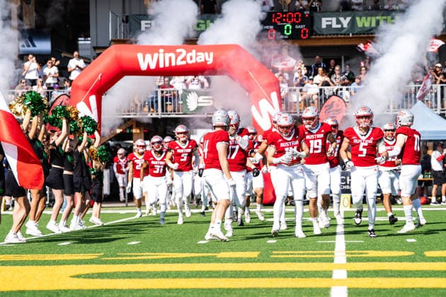 AMERICAN FOOTBALL - IFAF EC, AUT vs BEL SALZBURG,AUSTRIA,04.OCT.26 - AMERICAN FOOTBALL - IFAF European Championship, EM, Europameisterschaft Austria vs Belgium. Image shows the team of AUT. GEPAxpictures xJulioxArellano