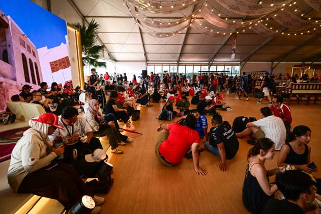 IPA89293068 - Fanzone Area on Race Day, Saturday, of the 2026 Formula 1 Gulf Air Bahrain Grand Prix in Malaysia at the Sepang International Circuit in Sepang, Malaysia. Round 16 of 23 of the 2026 FIA Formula One World Championship, WM, Weltmeisterschaft held October 2–4, 2026. The race was moved from Bahrain to Malaysia and held at the Sepang International Circuit during the 2026 Formula 1 Gulf Air Bahrain Grand Prix in Malaysia—Round 16 of 23—at the Sepang International Circuit in Sepang, Malaysia, as part of the Formula 1 Championship on October 4, 2026.  Copyright: xSrinivasaxKrishnanx xAlessioxDexMarcox xAvens-images.com AvensImages IPAxSportx xx IPA89293068