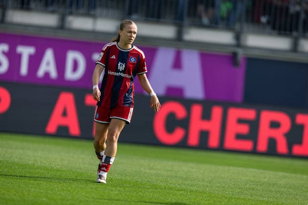 Soccer I Women s I 2026–2027 Season I Bundesliga I VfL Wolfsburg vs. Hamburger SV I October 4, 2026 Annaleen Böhler 6, Hamburger SV Cutout, Close-up, Portrait, Single Photo, Single Image, Body Wolfsburg AOK Stadium Lower Saxony Germany Copyright: xLobeca CedricxSiefkerx