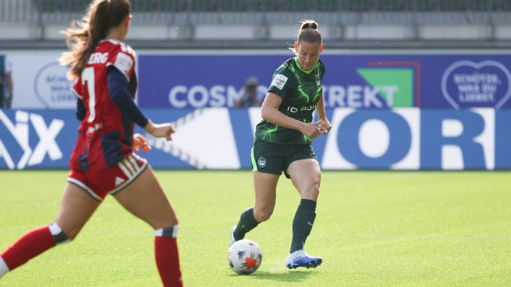 VfL vs. HSV, Women s Bundesliga, Wolfsburg, October 4, 2026, Soccer, Women, Google Pixel Bundesliga, 2026–2027 Season, VfL Wolfsburg vs. Hamburger SV, Sarai Linder, VfL Wolfsburg, AOK Stadium, Lower Saxony, Germany