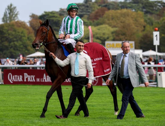 HORSE RACING 2026: Qatar Prix De LÃ¢â‚¬â ¢Arc De Triomphe Day Longchamp OCT 04 October 4, 2026, Paris, USA: Green Empress (8) ridden by Christophe Soumillon wins the Qatar Prix Marcel Boussac (Group 1) during Qatar Prix de lÃ¢â‚¬â ¢arc de Triomphe day at Longchamp Racecourse in Paris, France on October 4, 2026. Sandra Scherning Eclipse Sportswire CSM(Credit Image: Â Sandra Scherning Cal Media) Paris USA EDITORIAL USE ONLY Copyright: xx ZUMA-20261004_faf_cs17_035.jpg SandraxScherningx csmphotothree530669