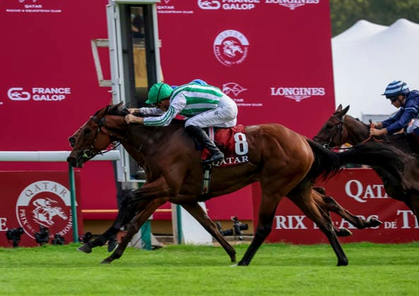 HORSE RACING 2026: Qatar Prix De LÃ¢â‚¬â ¢Arc De Triomphe Day Longchamp OCT 04 October 4, 2026, Paris, USA: Green Empress (8) ridden by Christophe Soumillon wins the Qatar Prix Marcel Boussac (Group 1) during Qatar Prix de lÃ¢â‚¬â ¢arc de Triomphe day at Longchamp Racecourse in Paris, France on October 4, 2026. Sandra Scherning Eclipse Sportswire CSM(Credit Image: Â Sandra Scherning Cal Media) Paris USA EDITORIAL USE ONLY Copyright: xx ZUMA-20261004_faf_cs17_032.jpg SandraxScherningx csmphotothree530672