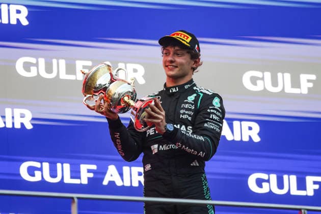 F1 - BAHRAIN GRAND PRIX IN MALAYSIA 2026 KIMI ANTONELLI Andrea (ita), Mercedes AMG F1 Team W17, portrait podium during the 2026 Formula 1 Bahrain Grand Prix in Malaysia, 16th round of the 2026 Formula One World Championship, WM, Weltmeisterschaft from October 2 to 4, 2026 on the Sepang International Circuit, in Sepang, Malaysia - SepangMalaysia  Copyright: xXavixBonillax