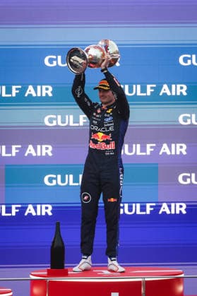 F1 - BAHRAIN GRAND PRIX IN MALAYSIA 2026 podium KIMI ANTONELLI Andrea (ita), Mercedes AMG F1 Team W17, VERSTAPPEN Max (nld), Red Bull Racing Ford RB22, HAMILTON Lewis (gbr), Scuderia Ferrari SF-26, portrait during the 2026 Formula 1 Bahrain Grand Prix in Malaysia, 16th round of the 2026 Formula One World Championship, WM, Weltmeisterschaft from October 2 to 4, 2026 on the Sepang International Circuit, in Sepang, Malaysia - SepangMalaysia  Copyright: xANTONINxVINCENTx