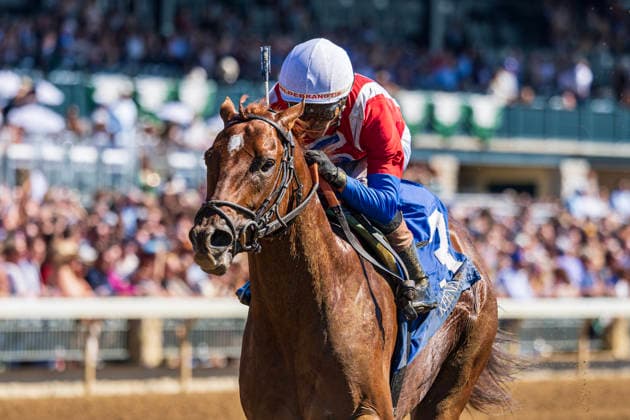 HORSE RACING 2026: Coolmore Turf Mile Day Keeneland OCT 03 October 3, 2026, Lexington, Kentucky, USA: C K Wonder (3) ridden by Jose Ortis wins an allowance optional claiming race at Keeneland Race Course on October 3, 2026. Casey Laughter Eclipse Sportswire CSM(Credit Image: Â Casey Laughter Cal Media) Lexington Kentucky USA EDITORIAL USE ONLY Copyright: xx ZUMA-20261003_faf_cs17_336.jpg CaseyxLaughterx csmphotothree530695
