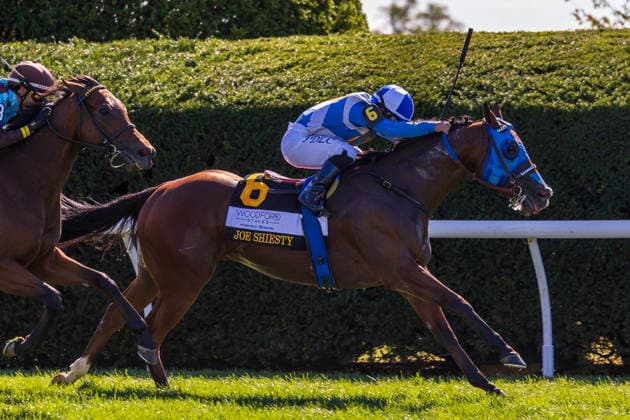 HORSE RACING 2026: Coolmore Turf Mile Day Keeneland OCT 03 October 3, 2026, Lexington, Kentucky, USA: Joe Shiesty (6) ridden by Fernando De La Cruz wins the Woodford Stakes (Grade 2) at Keeneland Race Course on October 3, 2026. Casey Laughter Eclipse Sportswire CSM(Credit Image: Â Casey Laughter Cal Media) Lexington Kentucky USA EDITORIAL USE ONLY Copyright: xx ZUMA-20261003_faf_cs17_335.jpg CaseyxLaughterx csmphotothree530696