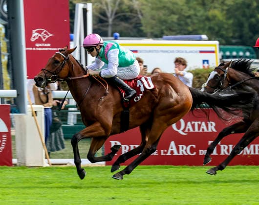 October 4, 2026, Paris, USA: Amusingly (GB) (10) ridden by Colin Keane wins the Qatar Prix Jean-luc Lagardere (Group 1) during Qatar Prix de lâ€⠢arc de Triomphe day at Longchamp Racecourse in Paris, France on October 4, 2026. Eclipse Sportswire CSM HORSE RACING 2026: Qatar Prix De Lâ€⠢Arc De Triomphe Day Longchamp OCT 04 - ZUMAcs17 20261004_faf_cs17_043 Copyright: xSandraxScherningx