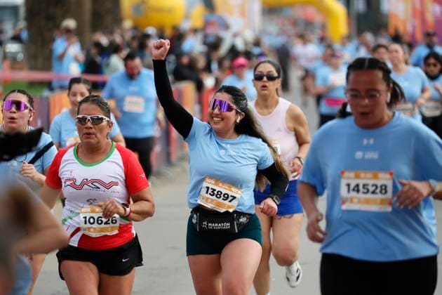 Vina del Mar, 4 de octubre 2026 Miles de corredores participan de los recorridos por el borde costero de la ciudad en las distancias 10k, 21k y 42k en la Maraton de Vina del Mar Sebastian Cisternas Photosport Maraton de Vina del Mar 2026