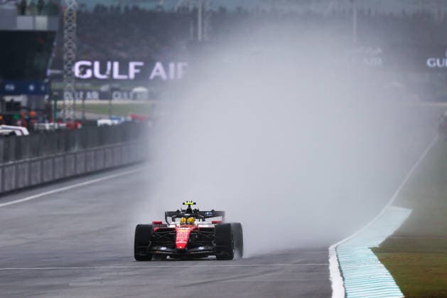 SEPANG, SGR - OCTOBER 04: Lewis Hamilton of Great Britain and Scuderia Ferrari HP in action during the race of the Formula 1 Gulf Air Bahrain Grand Prix on October 04, 2026 held at Sepang International Circuit in Sepang, Malaysia. (Photo by Hazrin Yeob Men Shah Icon Sportswire) AUTO: OCT 04 F1 Bahrain Grand Prix in Malaysia EDITORIAL USE ONLY Icon3782610043557