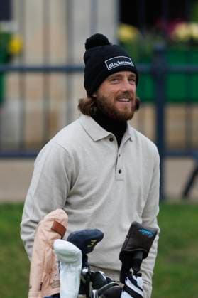 RECORD DATE NOT STATED 4th October 2026; Old Course at St Andrews, Mount Melville, Scotland; DP World Tour Golf, Alfred Dunhill Links Championship, Final Day; Tommy Fleetwood of England on the tee of the first hole DavidxYoung