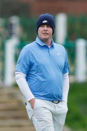 RECORD DATE NOT STATED 4th October 2026; Old Course at St Andrews, Mount Melville, Scotland; DP World Tour Golf, Alfred Dunhill Links Championship, Final Day; Robert Macintyre of Scotland walks down the first hole DavidxYoung