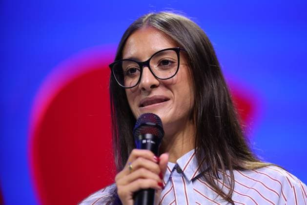 Trento s Festival Pierre Teyssot MAXPPP ; Il Festival dello Sport 2026 in Trento. Italy on October 4, 2026. Italy s Nadia Battocletti Pierre Teyssot Maxppp Trento Trentino South Tyrol Italy Copyright: xMAXPPPxPierrexTeyssotx TEY33724 TEY33724