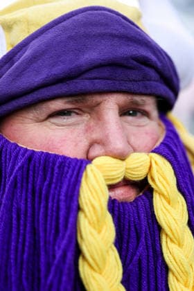 4th October 2026; Tottenham Hotspur Stadium, London, England; NFL, American Football Herren, USA International Series American Football, Washington Commanders versus Indianapolis Colts; a fan poses for a photo outside of the stadium HenningxVonxJagow