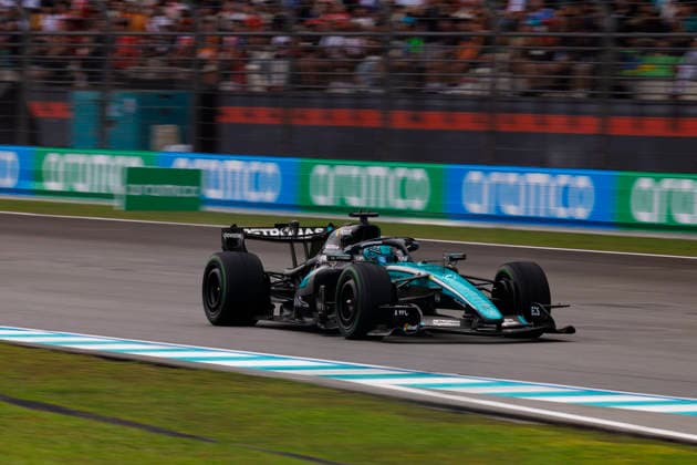 4th October 2026; Sepang IC, Kuala Lumpur, Malaysia; Formula 1, Bahrain Grand Prix, Race Day; George Russell (63) of Great Britain and Mercedes-AMG PETRONAS Formula One Team during the race StephenxBlackberry