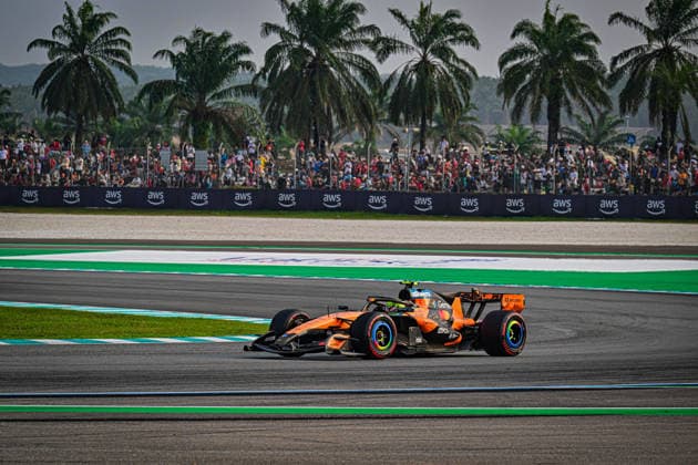 during the Race of Formula 1 Gulf Air Bahrain Grand Prix in Malaysia 2026 at Sepang International Circuit in Sepang, Malaysia. Round 16 of 23 of the 2026 FIA Formula One World Championship, WM, Weltmeisterschaft held October 2-4, 2026. The race was relocated from Bahrain to Malaysia and held at Sepang International Circuit. Formula 1 Gulf Air Bahrain Grand Prix in Malaysia 2026 - Round 16 of 23 - Sepang International Circuit, Sepang, Malaysia F1-2026-R04-BHR