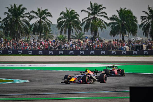 during the Race of Formula 1 Gulf Air Bahrain Grand Prix in Malaysia 2026 at Sepang International Circuit in Sepang, Malaysia. Round 16 of 23 of the 2026 FIA Formula One World Championship, WM, Weltmeisterschaft held October 2-4, 2026. The race was relocated from Bahrain to Malaysia and held at Sepang International Circuit. Formula 1 Gulf Air Bahrain Grand Prix in Malaysia 2026 - Round 16 of 23 - Sepang International Circuit, Sepang, Malaysia F1-2026-R04-BHR