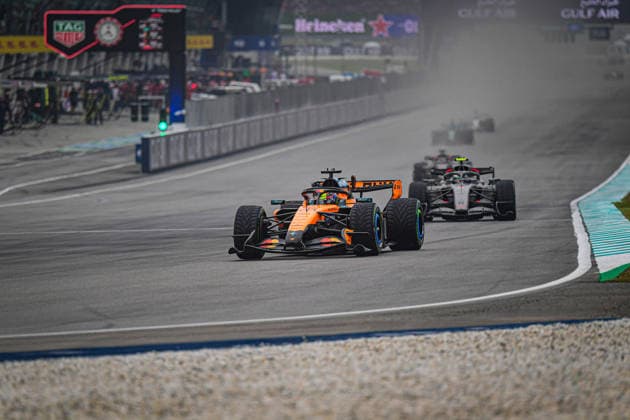 Oscar Piastri (AUS) - McLaren Mastercard F1 Team during the Race of Formula 1 Gulf Air Bahrain Grand Prix in Malaysia 2026 at Sepang International Circuit in Sepang, Malaysia. Round 16 of 23 of the 2026 FIA Formula One World Championship, WM, Weltmeisterschaft held October 2-4, 2026. The race was relocated from Bahrain to Malaysia and held at Sepang International Circuit. Formula 1 Gulf Air Bahrain Grand Prix in Malaysia 2026 - Round 16 of 23 - Sepang International Circuit, Sepang, Malaysia F1-2026-R04-BHR