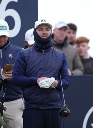 Michael Stewart on the 16th tee Alfred Dunhill Links Championship, Round 4, The Old Course, St Andrews, UK, Scotland - 04 Oct 2026 United Kingdom  Copyright: xStuartxWallace Shutterstockx 17185331d