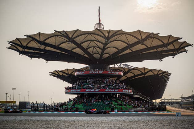 during the Race of Formula 1 Gulf Air Bahrain Grand Prix in Malaysia 2026 at Sepang International Circuit in Sepang, Malaysia. Round 16 of 23 of the 2026 FIA Formula One World Championship, WM, Weltmeisterschaft held October 2-4, 2026. The race was relocated from Bahrain to Malaysia and held at Sepang International Circuit. Formula 1 Gulf Air Bahrain Grand Prix in Malaysia 2026 - Round 16 of 23 - Sepang International Circuit, Sepang, Malaysia F1-2026-R04-BHR