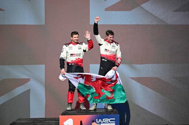 IPA89300011 - Elfyn Evans (GBR) and Scott Martin (GBR) will be crowned the new WRC, Motorsport Rallye, WM champions during the FIA WRC RALLY ITALIA SARDEGNA in Alghero, Italy, on October 1–4, 2026. Copyright: xFedericoxManoni IPAxSportx xx IPA89300011