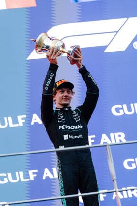 2026 Malaysian Grand Prix - Podium ANDREA KIMI ANTONELLI (ITA) of Mercedes-AMG PETRONAS Formula One Team PODIUM Driver’s Parade on Sunday during the 2026 Formula 1 Gulf Air Bahrain Grand Prix in Malaysia at Sepang International Circuit on October 4, 2026. Photo by Tan Jun Da ABACAPRESS.COM Kuala Lumpur Malaysia Copyright: xJunxDaxTan ABACAx