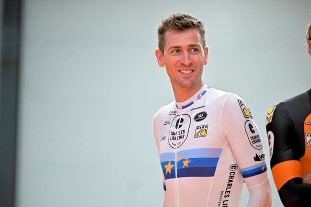 Cycling and Coffee - Lotto Intermarche - Charles Liegeois THIMISTER, BELGIUM - OCTOBER 04 : Aerts Toon (BEL) of Lotto Intermarche during the Cycling and Coffee - Lotto Intermarche - Charles Liegeois Fan Day on October 4, 2026 in Thimister, Belgium, 04 10 2026 ( Thimister Belgium  Copyright: xSesx