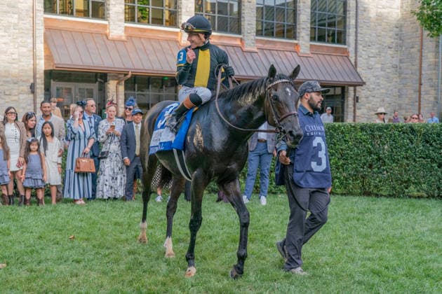 HORSE RACING 2026: Coolmore Turf Mile WAYI Keeneland OCT 03 October 3, 2026, Lexington, Kentucky, USA: Rhetorical (3) ridden by Irad Ortiz Jr. wins the Coolmore Turf Mile (Grade 1) on October 3, 2026. Jessica Morgan Eclipse Sportswire CSM(Credit Image: Â Cal Media) Lexington Kentucky USA EDITORIAL USE ONLY Copyright: xx ZUMA-20261003_faf_cs17_371.jpg 01354200x csmphotothree530731