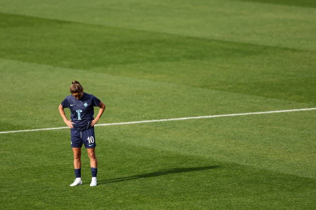 Tottenham Hotspur gegen London City Lionesses, 4. Oktober 2026, London Women’s Super League – Tottenham Hotspur gegen London City Lionesses – Danielle van de Donk von den London City Lionesses – Foto: Jacques Feeney – Abseits – London, Großbritannien Copyright: xJacquesxFeeneyx xOffsidexOffside