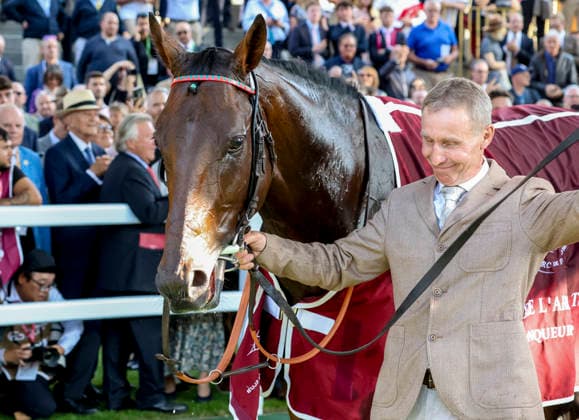 HORSE RACING 2026: Qatar Prix De LÃ¢â‚¬â ¢Arc De Triomphe Day Longchamp OCT 04 October 4, 2026, Paris, USA: Daryz (1) ridden by Mickael Barzalona wins the Qatar Prix de lÃ¢â‚¬â ¢arc de Triomphe (Group 1) at Longchamp Racecourse in Paris, France on October 4, 2026. Sandra Scherning Eclipse Sportswire CSM(Credit Image: Â Sandra Scherning Cal Media) Paris USA EDITORIAL USE ONLY Copyright: xx ZUMA-20261004_faf_cs17_091.jpg SandraxScherningx csmphotothree530744