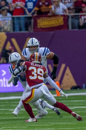 Indianapolis Colts vs Washington Commanders, American Football, NFL, American Football Herren, USA Week 4, 2026, 04.10.2026 Tottenham Tottenham Hotspur Stadium Vereinigtes Königreich Copyright: xPFA ThomasxMummertx