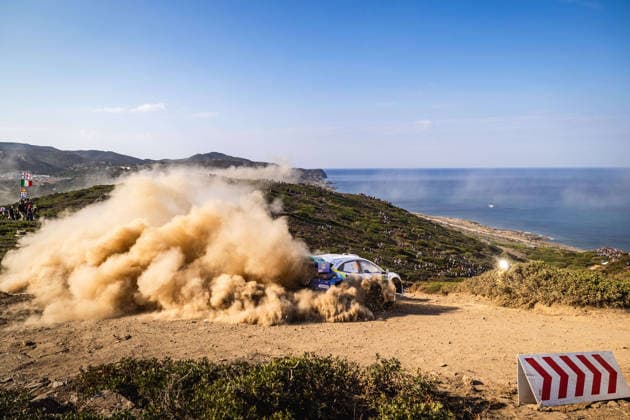 AUTO - WRC, Motorsport Rallye, WM - RALLY ITALIA SARDEGNA 2026 55 Joshua MCERLEAN, Eoin TREACY, FORD Puma Rally1, action during the 2026 Rally Italia Sardegna, 13th round of the 2026 WRC World Rally Car Championship, from October 1 to 4, 2026 at Alghero, Italy - AlgheroItaly  Copyright: xNikosxKatikisx