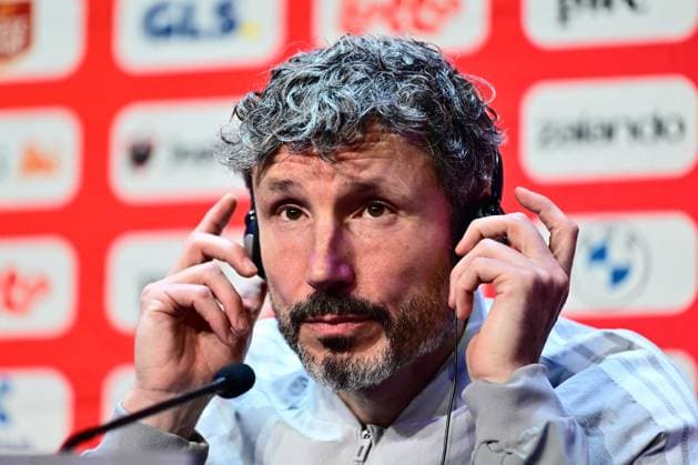France v Belgium - UEFA Nations League 2026 Media Activities 04 10 2026 PARIS, FRANCE - OCTOBER 04 : Van Bommel Mark head coach of Belgium speaking with the media during a pre-match press conference, PK, Pressekonferenz ahead of the UEFA Nations League tournament league phase matchday 4 group A1 match between France and Belgium on October 4, 2026 in Paris, France, 04 10 2026 Paris France  Copyright: xDexVoechtx-xKalutx