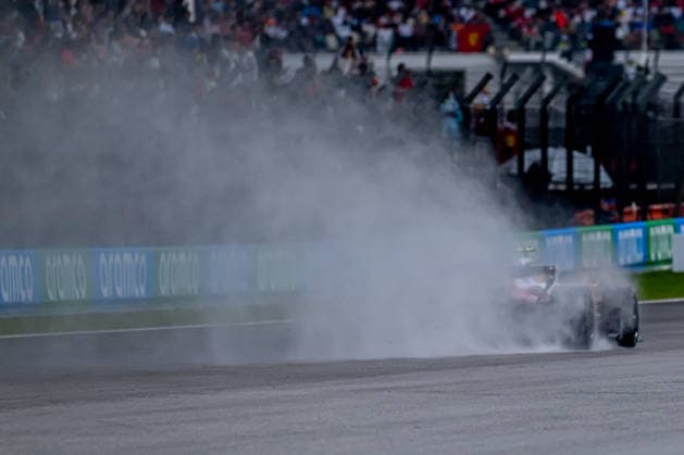 SEPANG, MALAYSIA: Lewis Hamilton, racing for the Ferrari team during the 2026 Formula 1 Bahrain Grand Prix at the Sepang International Circuit in Sepang, Malaysia
