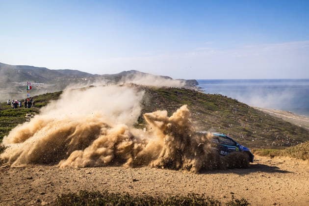 AUTO - WRC, Motorsport Rallye, WM - RALLY ITALIA SARDEGNA 2026 21 Roope KORHONEN, Anssi VIINIKKA, TOYOTA GR Yaris, action during the 2026 Rally Italia Sardegna, 13th round of the 2026 WRC World Rally Car Championship, from October 1 to 4, 2026 at Alghero, Italy - AlgheroItaly  Copyright: xNikosxKatikisx