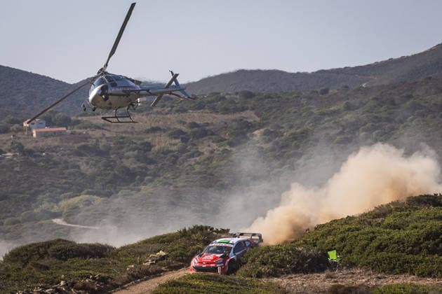AUTO - WRC, Motorsport Rallye, WM - RALLY ITALIA SARDEGNA 2026 33 Elfyn EVANS, Scott MARTIN, TOYOTA GR Yaris Rally1, action during the 2026 Rally Italia Sardegna, 13th round of the 2026 WRC World Rally Car Championship, from October 1 to 4, 2026 at Alghero, Italy - AlgheroItaly  Copyright: xNikosxKatikisx